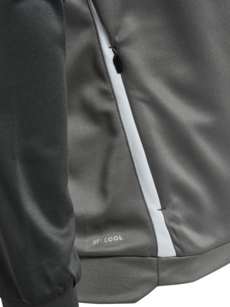 Kinder Hummel Lead 2.0 Trainingsjacke - Steel gray/Asphalt